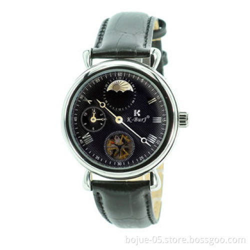 New Luxury Automatic Mechanical Skeleton Gold Men's WristwatchNew